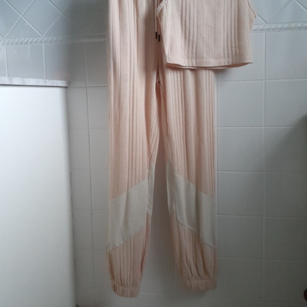 Cream Jogger Set - Picture 2 of 5